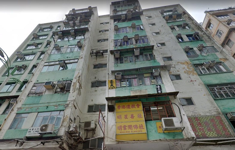 群星大廈鄰近港鐵站 高層1房戶租金低於1萬元 實呎租約22.7元