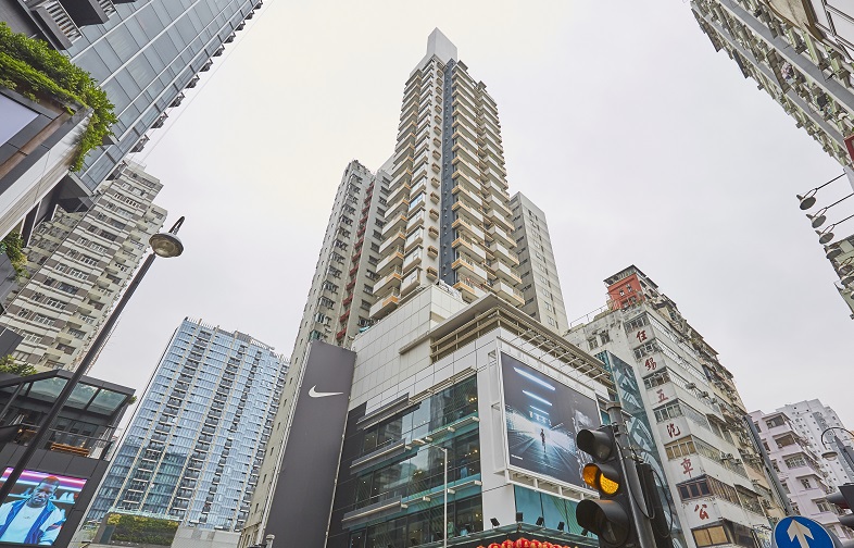 金國中心位於黃金地段 生活便利 區內客斥1.33萬元承租中層2房戶 業主享回報約3.8厘