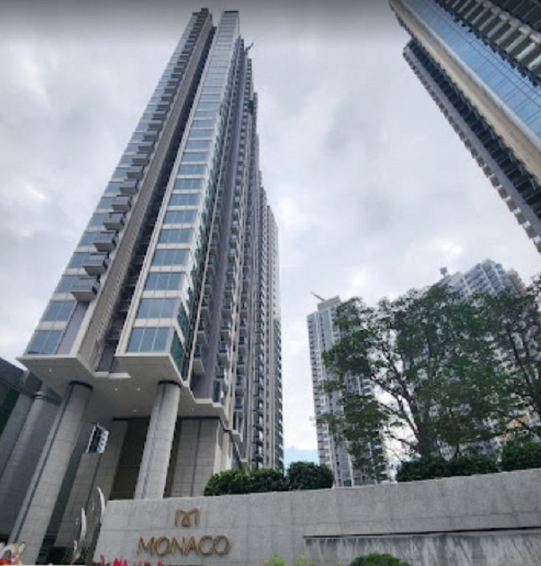 Grande Monaco中層2房戶 月租2.2萬元 實呎租約44.1元