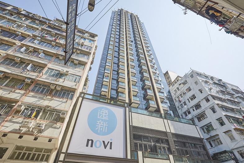 區內租盤減少 內地生即睇即租逸新 極底層開放式單位月租1.1萬元 業主享回報約4.2厘